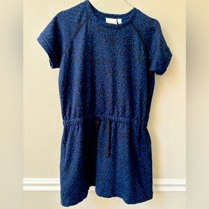 Zella Blue and Black Patterned Dress